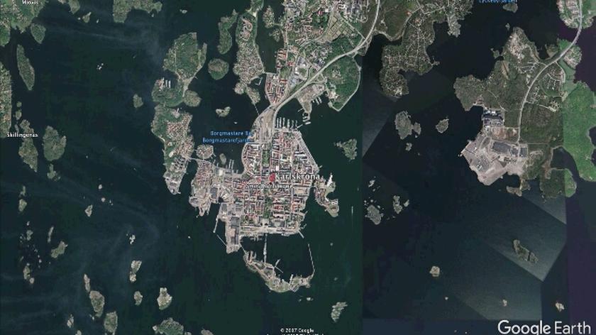 Polscy marynarze wpadli do wody w rejonie portu w Karlskronie
