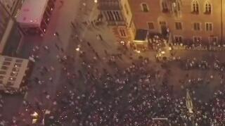 Protest we Wrocławiu 