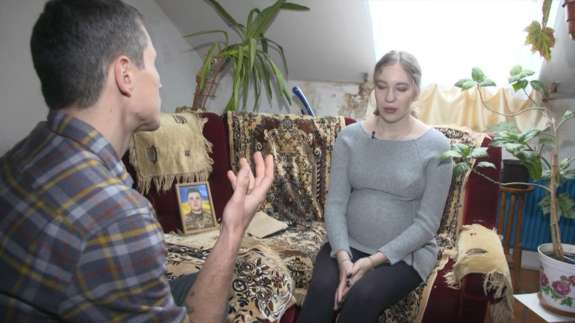 Rozmowa z wdową po poległym ukraińskim żołnierzu