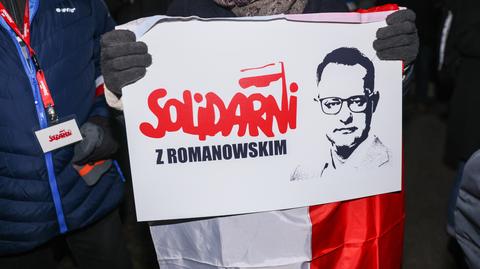 "Solidarni z Romanowskim". PiS próbuje robić bohatera z ukrywającego się przed policją posła