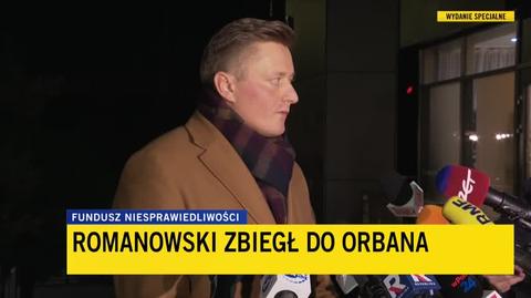 Lewandowski: Romanowski wystąpił samodzielnie z prośbą o ochronę międzynarodową 