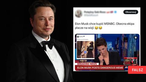 Elon Musk na wiecu wyborczym Donalda Trumpa w Nowym Jorku, 27 października 2024