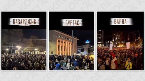 Protesty w Bułgarii przeciw budżetowi