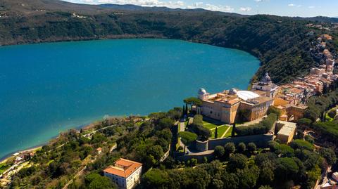Rezydencja w Castel Gandolfo - zdj. archiwalne
