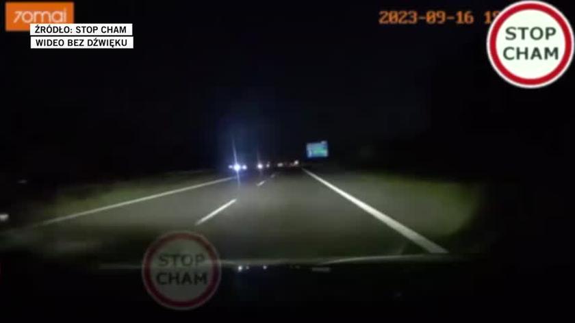Un conductor grabó el BMW conduciendo a alta velocidad