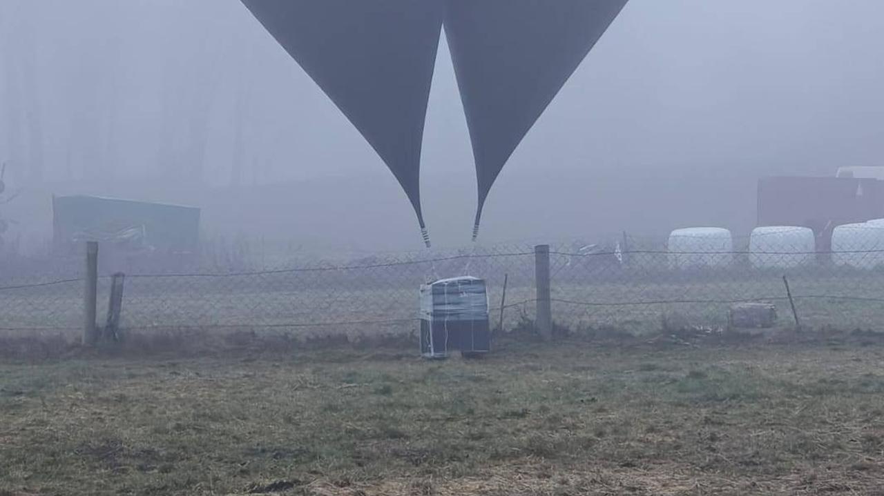 Balony z papierosami przyleciały w nocy