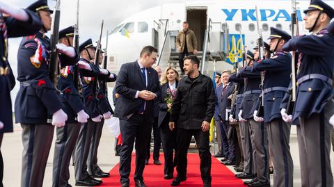 Zełenski w Pradze. Wizytę utrzymywano w tajemnicy