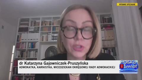 Dr Gajowniczek-Pruszyńska: wątpliwości wzbudza to, w jakim czasie Romanowski otrzymał azyl na Węgrzech