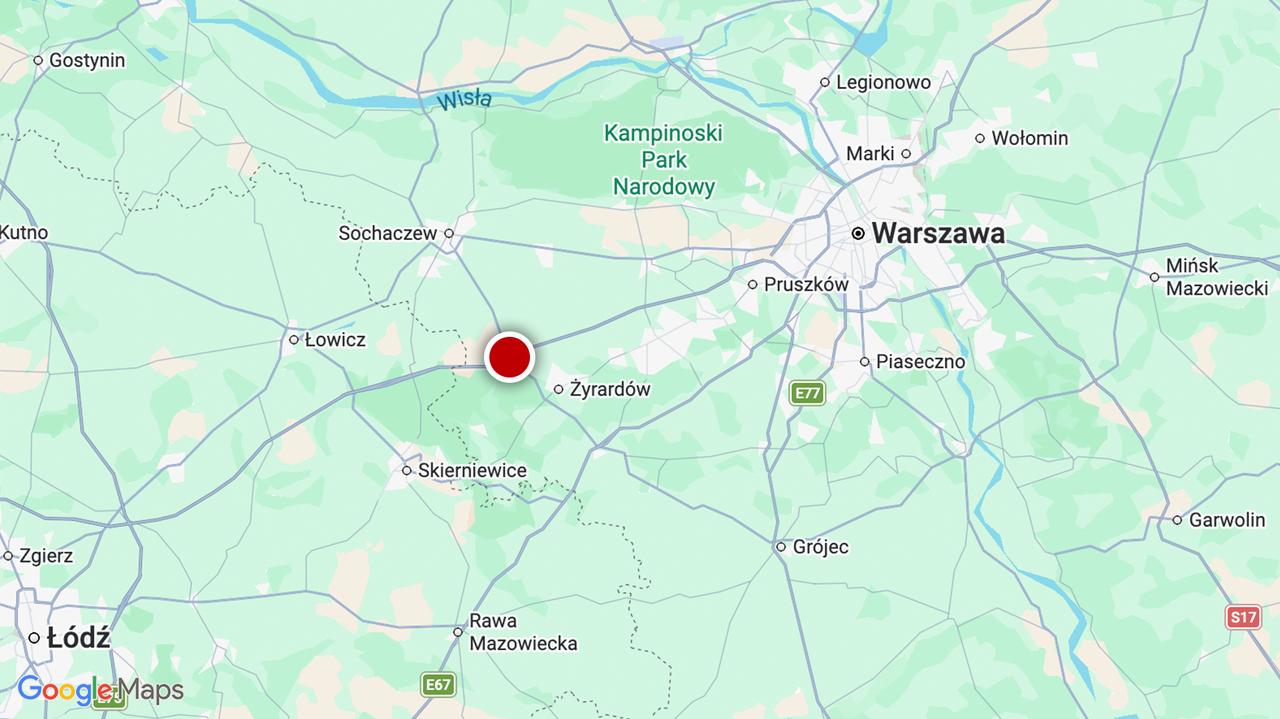 Zderzenie pięciu aut na A2. Dwie osoby zostały ranne
