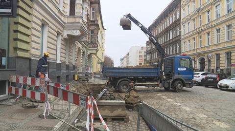Awaria wodociągu w centrum miasta