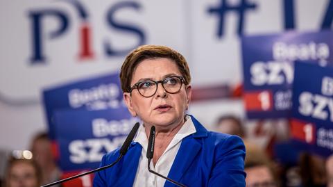 Szydło: za nami bardzo ciężka kampania, ale to był czas, w którym mogliśmy podjąć ważne wyzwanie dla Polski, dla naszej przyszłości (wideo z czerwca 2024)