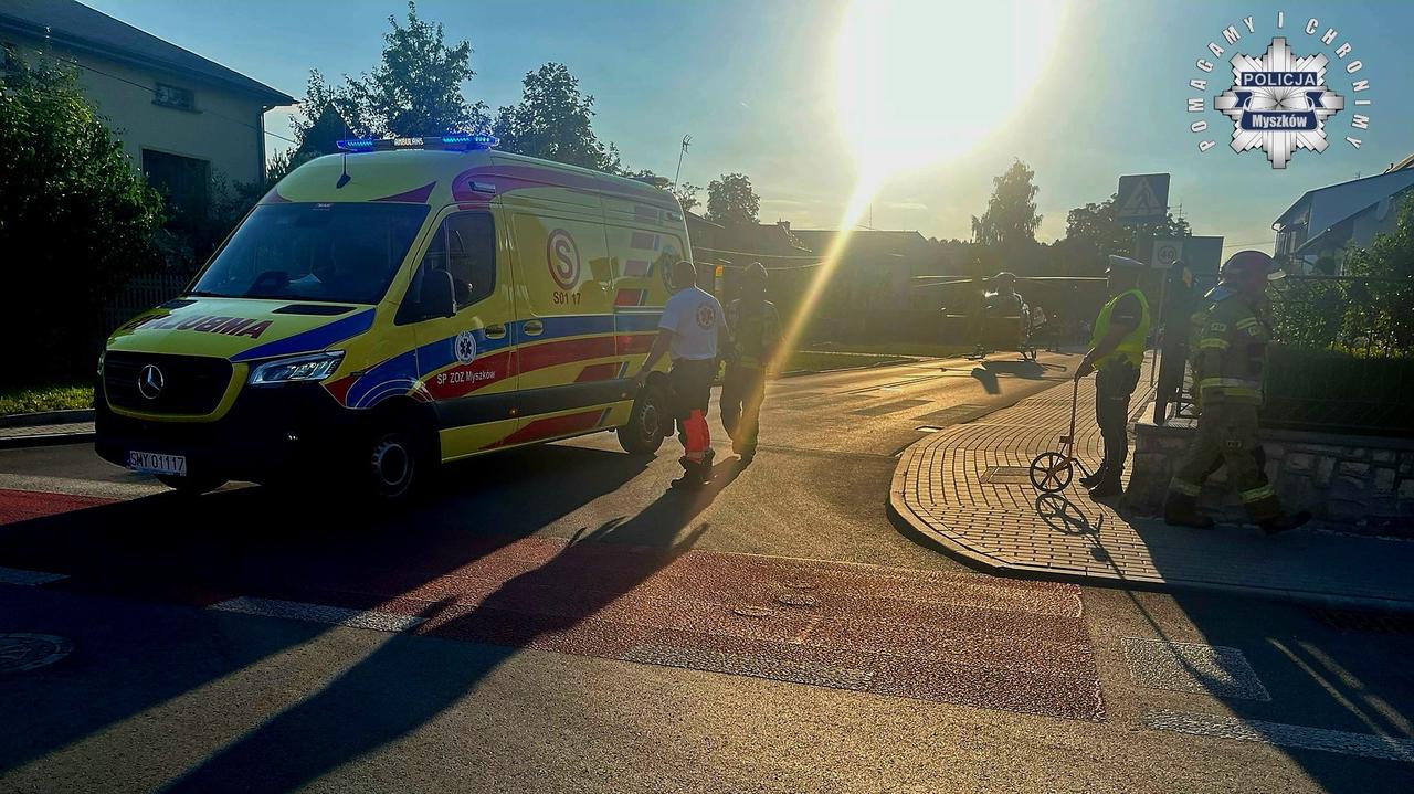 "11-latek wjechał na rowerze pod samochód"