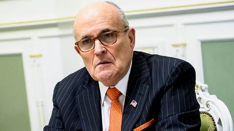 Rudy Giuliani to były burmistrz Nowego Jorku i były prawnik Donalda Trumpa