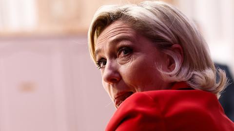 Marine Le Pen skomentowała wyniki wyborów