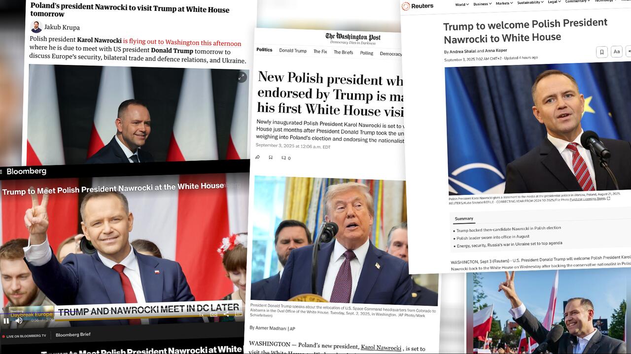 "To może być pierwsza okazja do uzyskania komentarza od Trumpa"