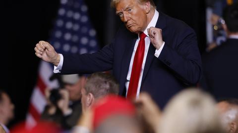 Donald Trump zorganizował wieczór wyborczy w West Palm Beach. Relacja Marcina Wrony
