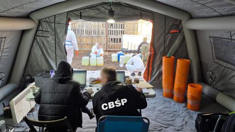 CBŚP zlikwidowało laboratorium klofedronu na Dolnym Śląsku