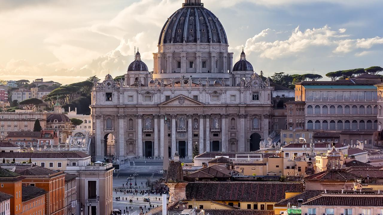 Papież przybył niespodziewanie do bazyliki, na głównej uroczystości go zabrakło