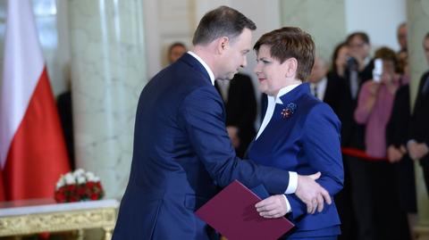 Beata Szydło została powołana na stanowisko Prezesa Rady Ministrów