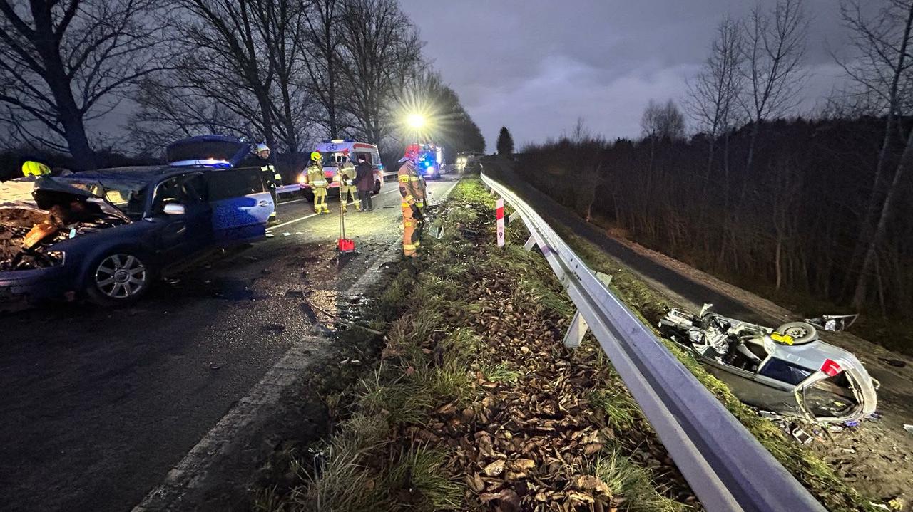 Tragiczny skutek czołowego zdarzenia