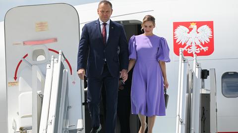 Karol Nawrocki i Marta Nawrocka