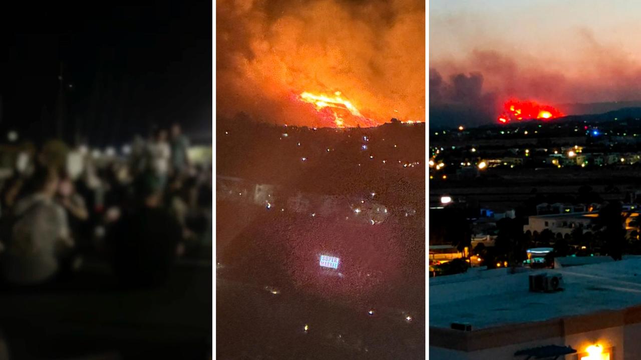 Grecia, incendii pe insula Kos.  Povestirea unui turist polonez: Ni s-a spus să evadăm din hotel