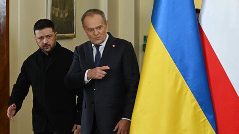 Tusk, Zełenski