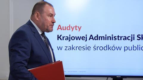 Blisko sto zawiadomień do prokuratur po wielkim audycie Krajowej Administracji Skarbowej