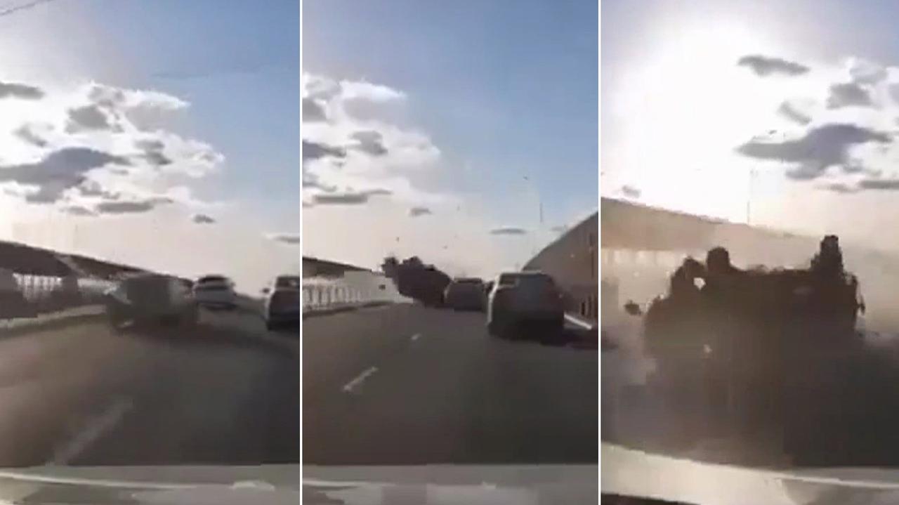 Sześć rozbitych aut, dwie ofiary i nagranie, które mrozi krew w żyłach