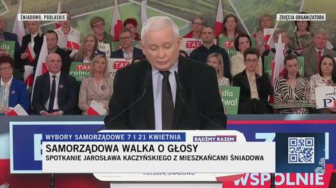 Kaczyński zapowiada "wielki marsz w Warszawie". Wskazał datę
