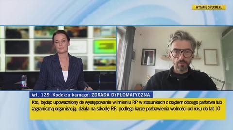 Rzeczkowski: Haniebne działania rządu PiS. To wszystko naprawdę pachnie zdradą 