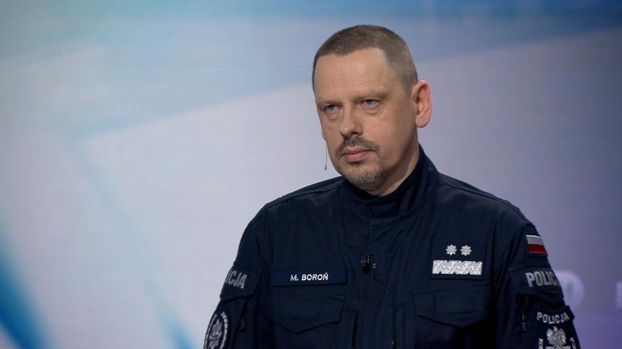 Komendant główny policji o interwencji u Sakiewicza: służby tam przyjechały, żeby pomagać