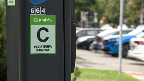 Strefa płatnego parkowania w Krakowie