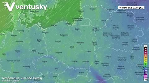 Prognozowana temperatura w najbliższych dniach