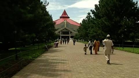 Kościół w Nigerii. Wideo archiwalne