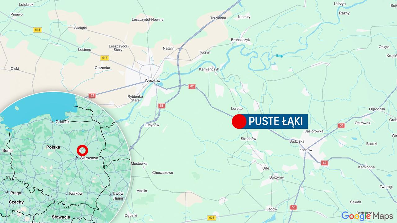 Wypadek autobusu pod Wyszkowem. Policja: około 20 osób rannych