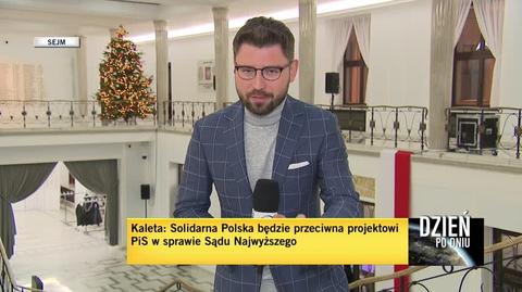 Kaleta: Solidarna Polska będzie przeciwna projektowi PiS w sprawie Sądu Najwyższego