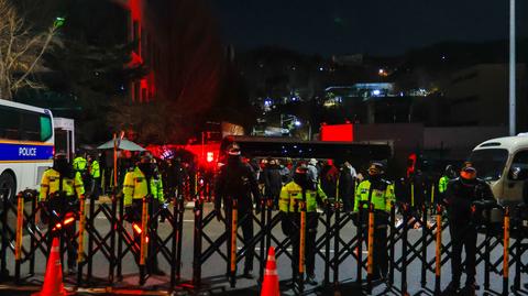 Korea Południowa: żołnierze uniemożliwili policjantom aresztowanie zawieszonego prezydenta