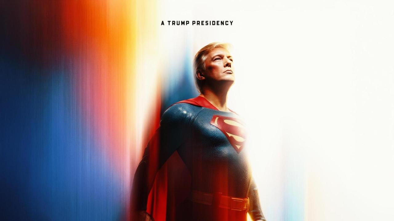 Biały Dom opublikował nową grafikę z Trumpem. Fala komentarzy
