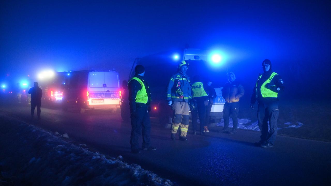 Katastrofa śmigłowca i pożar. Dwie osoby zginęły