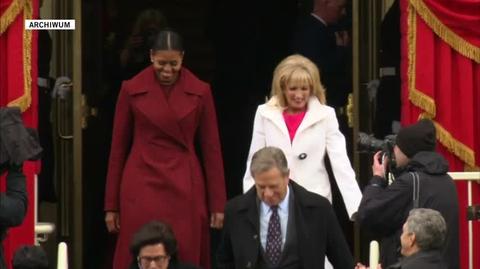 Michelle Obama na inauguracji Trumpa w 2017 roku