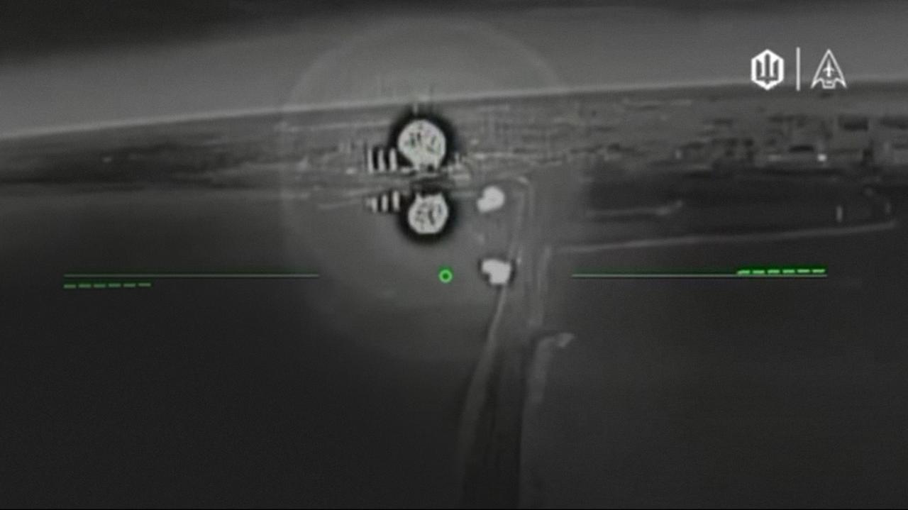 Ukraińcy trafili w zakład chemiczny na Krymie. Nagranie 