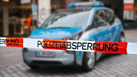 Interwencja niemieckiej policji