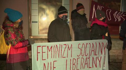W sobotniej manifestacji w Zabrzu uczestniczyła Wanda Nowicka