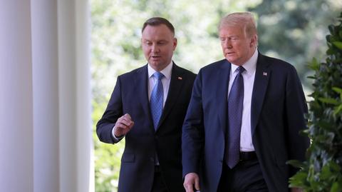 Andrzej Duda, Donald Trump