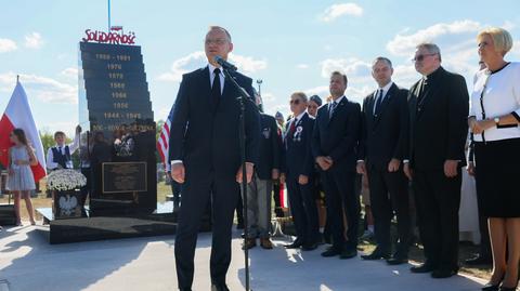 Andrzej Duda zachęcał Polaków do głosowania w amerykańskich wyborach