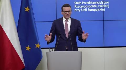 Morawiecki: Polska jest wśród państw popierających najostrzejsze sankcje na Rosję