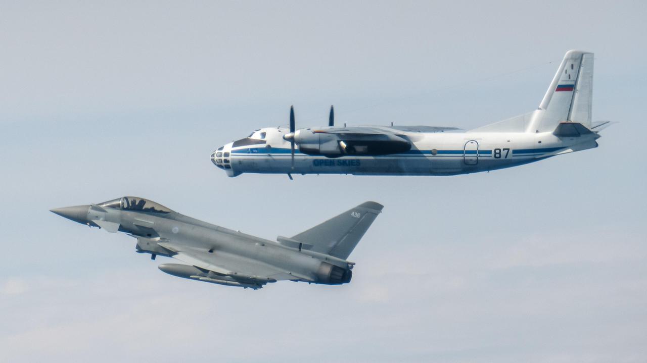 Rosyjskie samoloty przechwycone. Myśliwce startowały z Polski