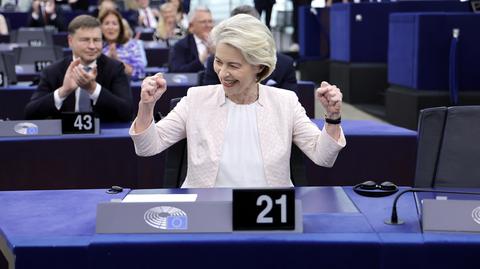 Ursula von der Leyen ponownie szefową Komisji Europejskiej