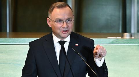 Duda: prezydent mógłby sam wskazywać sędziów na zasadzie "ten się nadaje, ten się nadaje, ten się nadaje"  